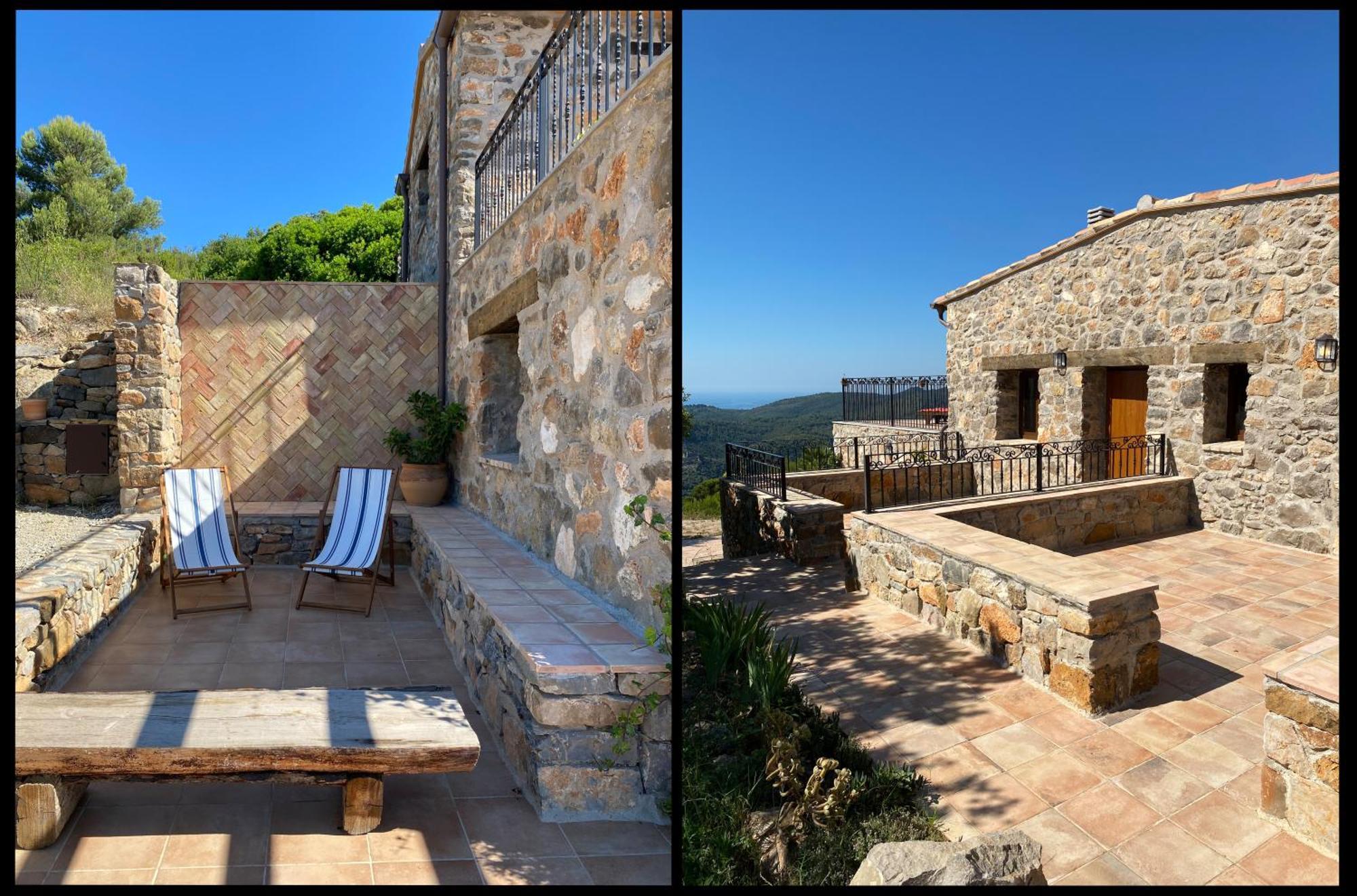 La Cueva De Miravet - Villa De Lujo En La Cima De La Montana Con Vistas Al Mar Cabanes  Exterior photo